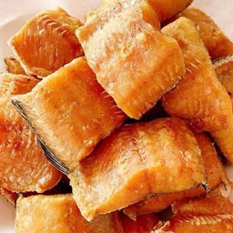 ปลาบ้วงทอด1ชิ้น