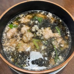 ต้มจืดเต้าหู้ไข่หมูสับ (ไม่มีผักต้ม)