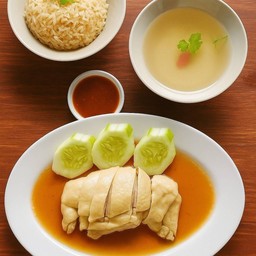 ข้าวมันไก่ต้ม