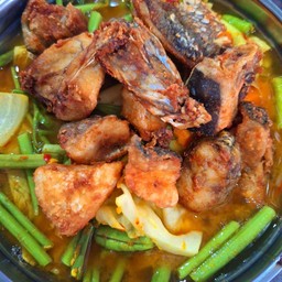 แกงส้มปลากระพง ไม่หวาน สูตรภูเก็ต