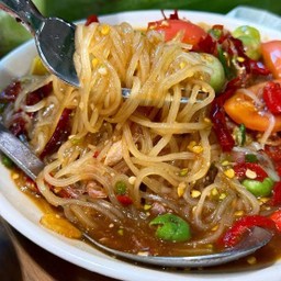 ตำเส้นเล็กปลาร้า