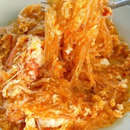 สุกี้แห้งหมูไม่ใส่ผัก