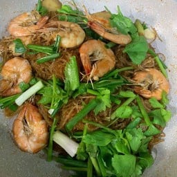 กุ้งอบวุ้นเส้น ฟรีเป็ปซี่