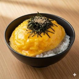 ข้าวไข่ข้นราดซอส