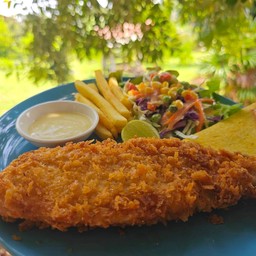 สเต็กปลาดอลลี่ทอด