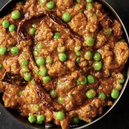 Chicken keema mutter