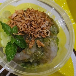 กุ้งแช่น้ำปลา(ชุดเล็ก กุ้ง6-7ตัว)ตามไซน์+หอมเจียว น้ำจิ้มซีฟู้ด+ผักแกล้ม