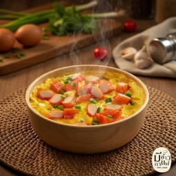 ข้าวไข่ข้นปูอัดกริว