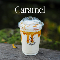 นมคาราเมล เย็น