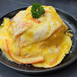 ข้าวไข่ข้นปูอัด