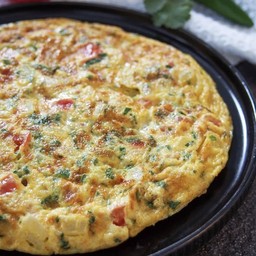 Masala omlette (2 eggs)