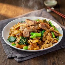 ผัดซีอิ้วหมูนุ่ม