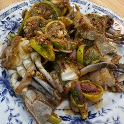 ยำมะนาวปูม้า