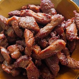 หมูทอดเป็นกับ