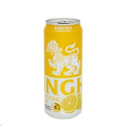 Singha เลมอนโซดา (กระป๋อง) 330 ml.