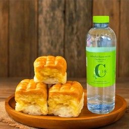 Set เนยนม 3 ลูก+น้ำดื่มกลิ่นใบเตยหอม