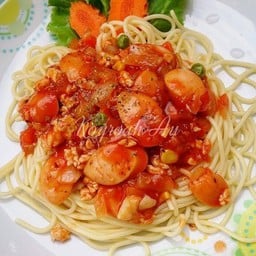 สปาเก็ตตี้ซอสมะเขือเทศ