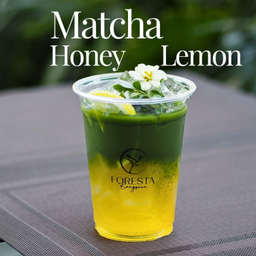 พรีเมี่ยมมัทฉะ ฮันนี่ เลม่อน เย็น