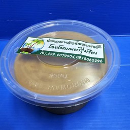 (กระปุก)น้ำตาลมะพร้าวน้ำหอมพันธุ์ดีโชคมนตรีรุ่งเรือง 500 กรัม