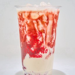 นมสดสตอเบอรี่