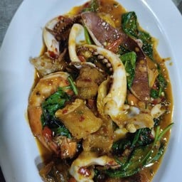 ทะเลผัดพริกเผา