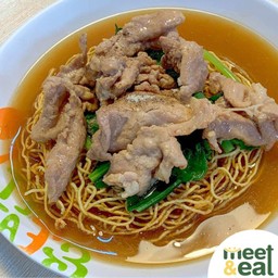 กาติม คั่วไก่ ราดหน้า