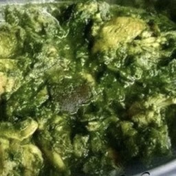 Palak chicken