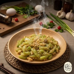 แตงกวาผัดไข่สูตรโบราณ (กับข้าว)