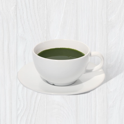 Green Milk Tea Hot