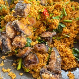 เครื่องแกงปลาดุกคลุกข้าว