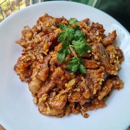 ข้าวหมูกระเทียม