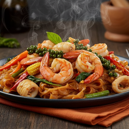 เส้นใหญ่ผัดขี้เมา