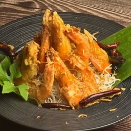 กุ้งทอดซอสมะขาม