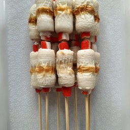 ปูหลอดใส้ปูอัด