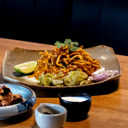 ข้าวซอยผัดแห้ง - เนื้อตุ๋น