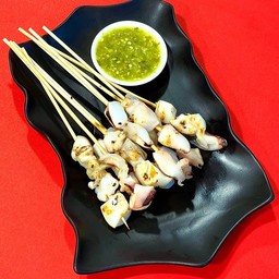 หมึกย่าง น้ำจิ้มซีฟู้ด