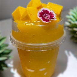 น้ำมะม่วงสดปั่น ไม่แต่งกลิ่น