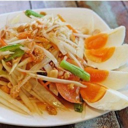 ตำไทยไข่เค็ม