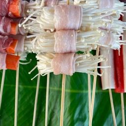 สามชั้นพันเห็ดเข็ม