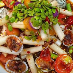 ตำไหลบัวหอยแครง