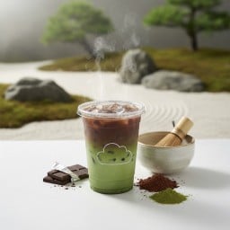 Chocolate Matcha Latte ช็อกโกแลต มัทฉะ ลาเต้