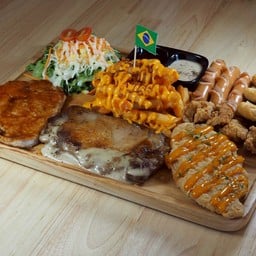 สเต็กถาด ( คอมโบ้ B) คุ้มสุดๆ