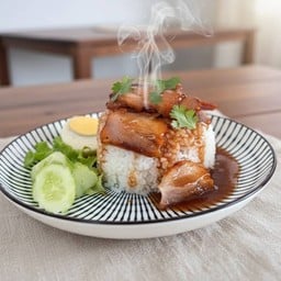 ข้าวหมูแดง