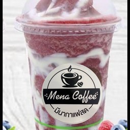 บลูเบอรรี่สมูทตี้ โยเกริต