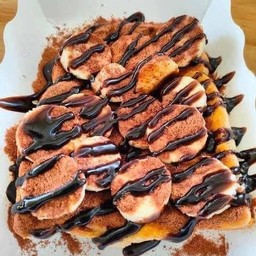 ปังปิ้งกล้วยผงไมโล