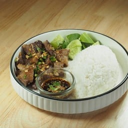 ข้าวหน้าหมูย่าง คุโรบุตะ