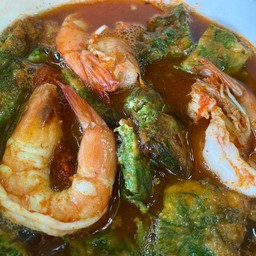 แกงส้มชะอมกุ้ง