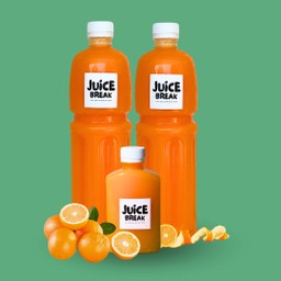 น้ำส้มชุดปาร์ตี้ (น้ำส้มคั้น 1 ลิตร 2 ขวด แถมฟรี 1 ขวดเล็ก)