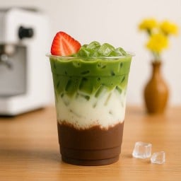 มัทฉะโกโก้นมสด