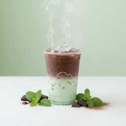 Chocolate Mint Latte ช็อกโกแลตมินต์ ลาเต้
